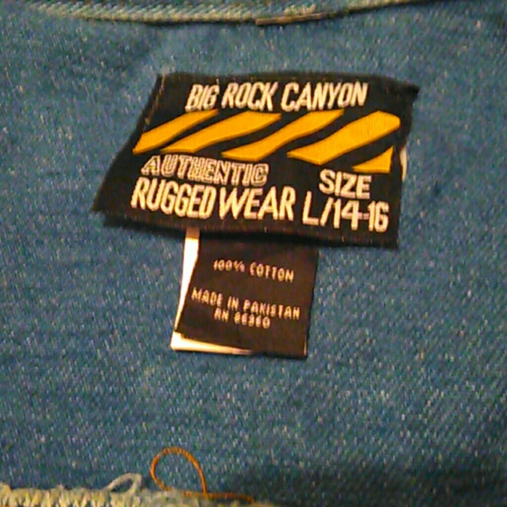 Kids jean jacket - Picture 3 of 3